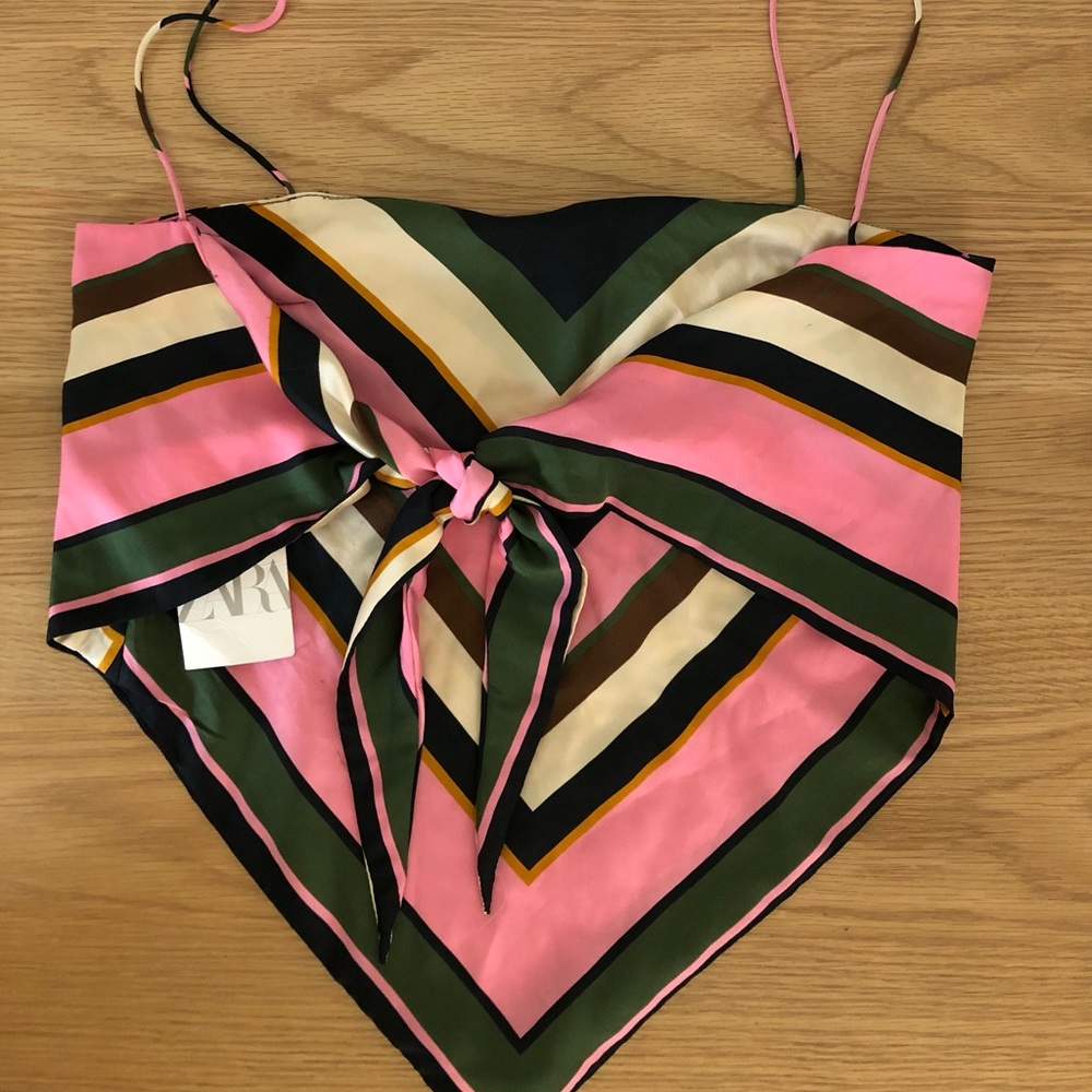 Zara tie top
